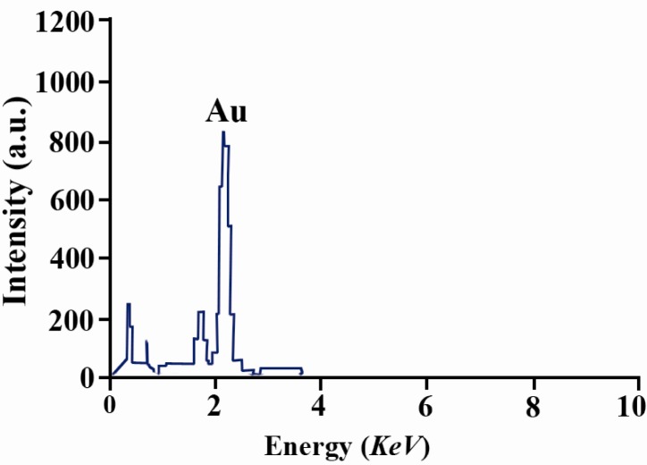 Spectroscopic Observation of Gold Nanoparticles